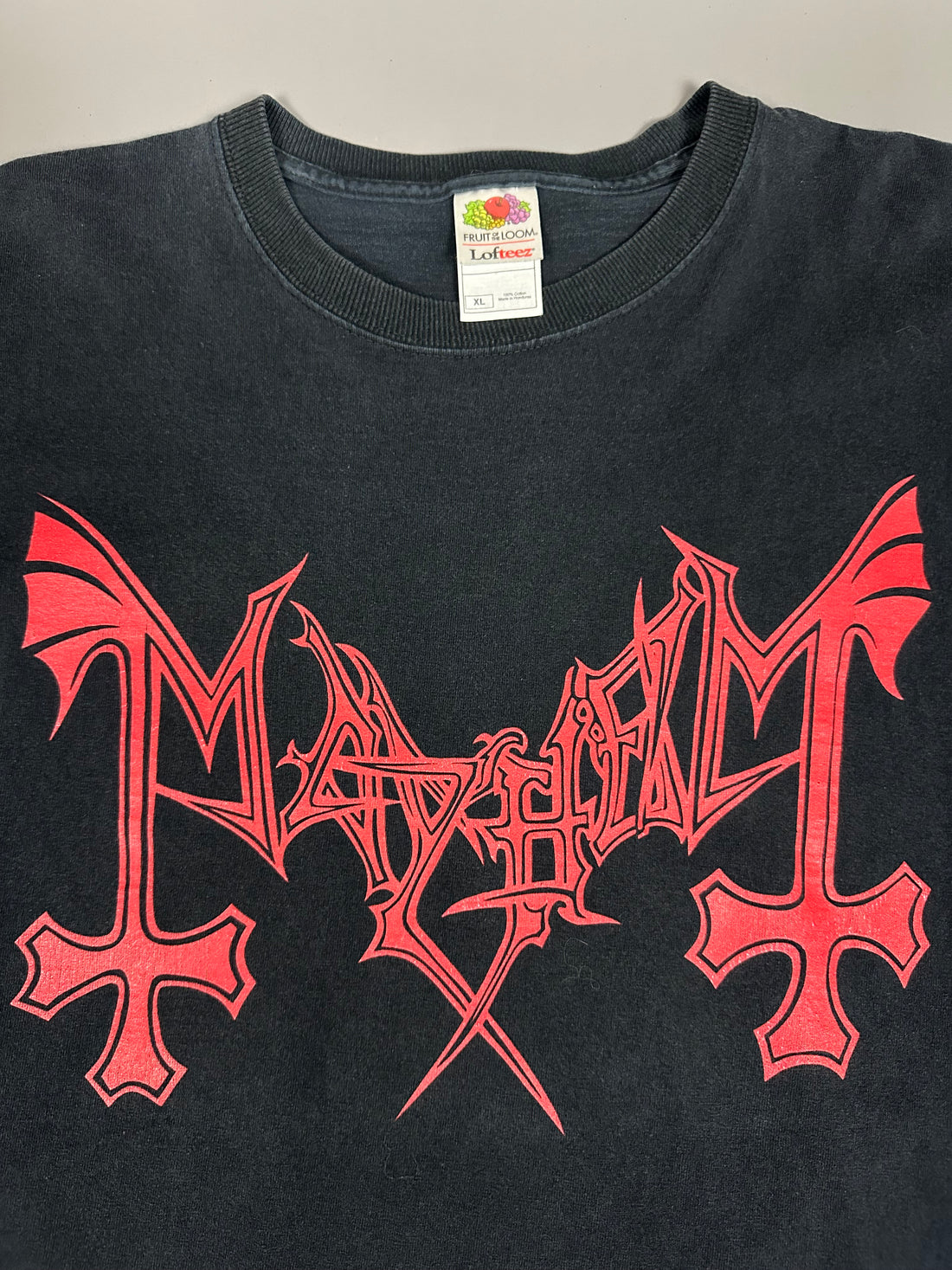 Vintage 1998 Mayhem Black Metal Longsleeve