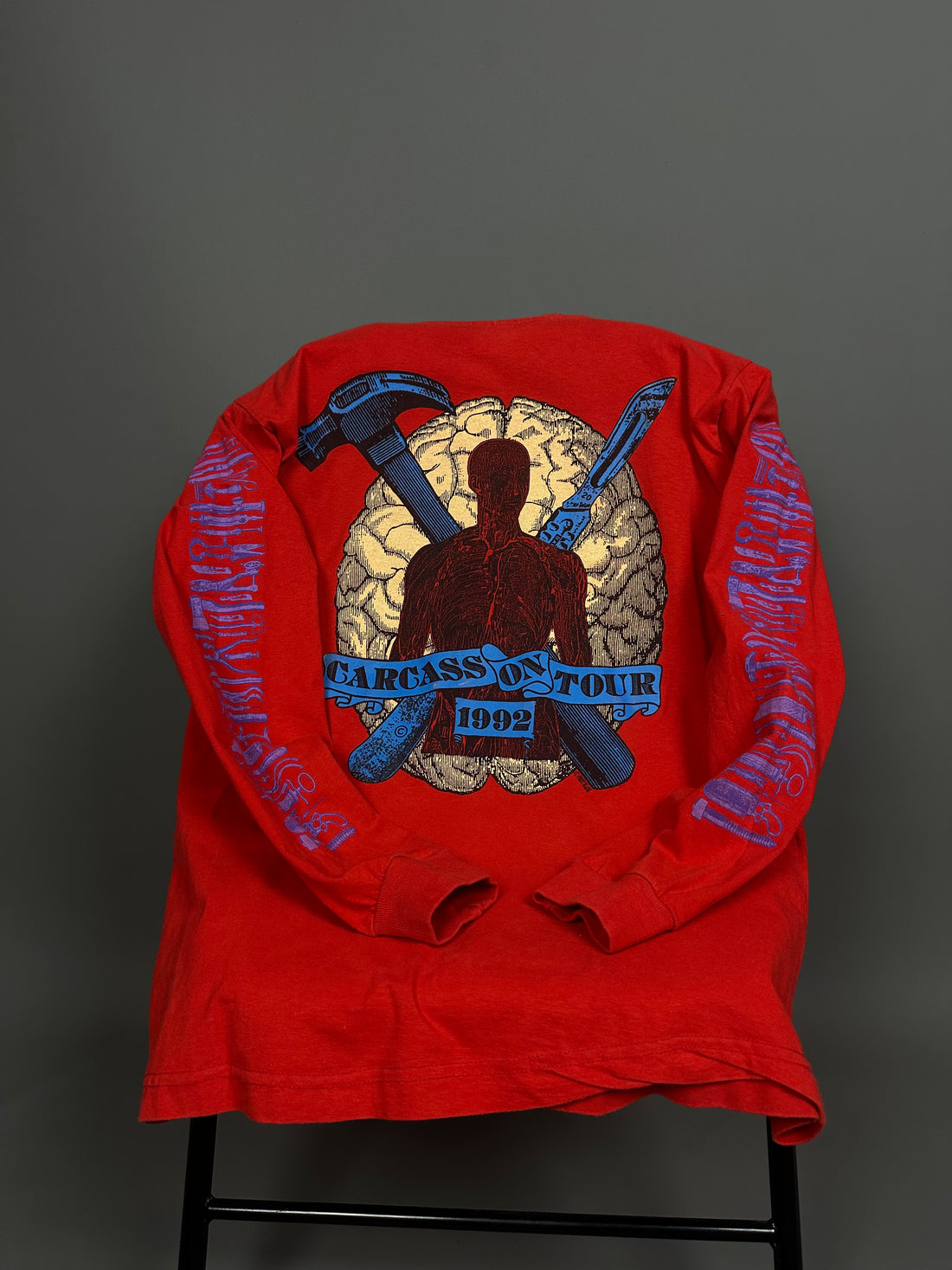 ヴィンテージ 1992 カーカス ツアー ロングスリーブ