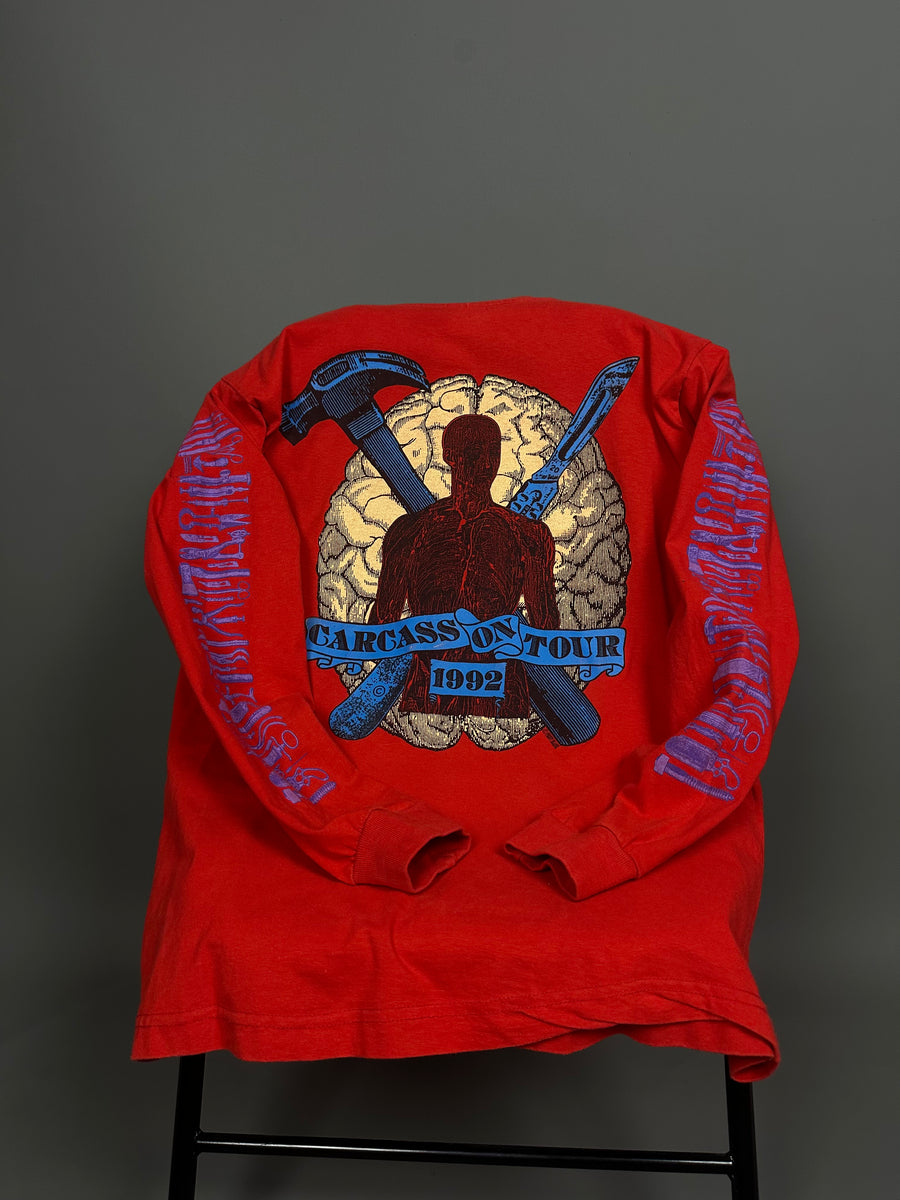 ヴィンテージ 1992 カーカス ツアー ロングスリーブ