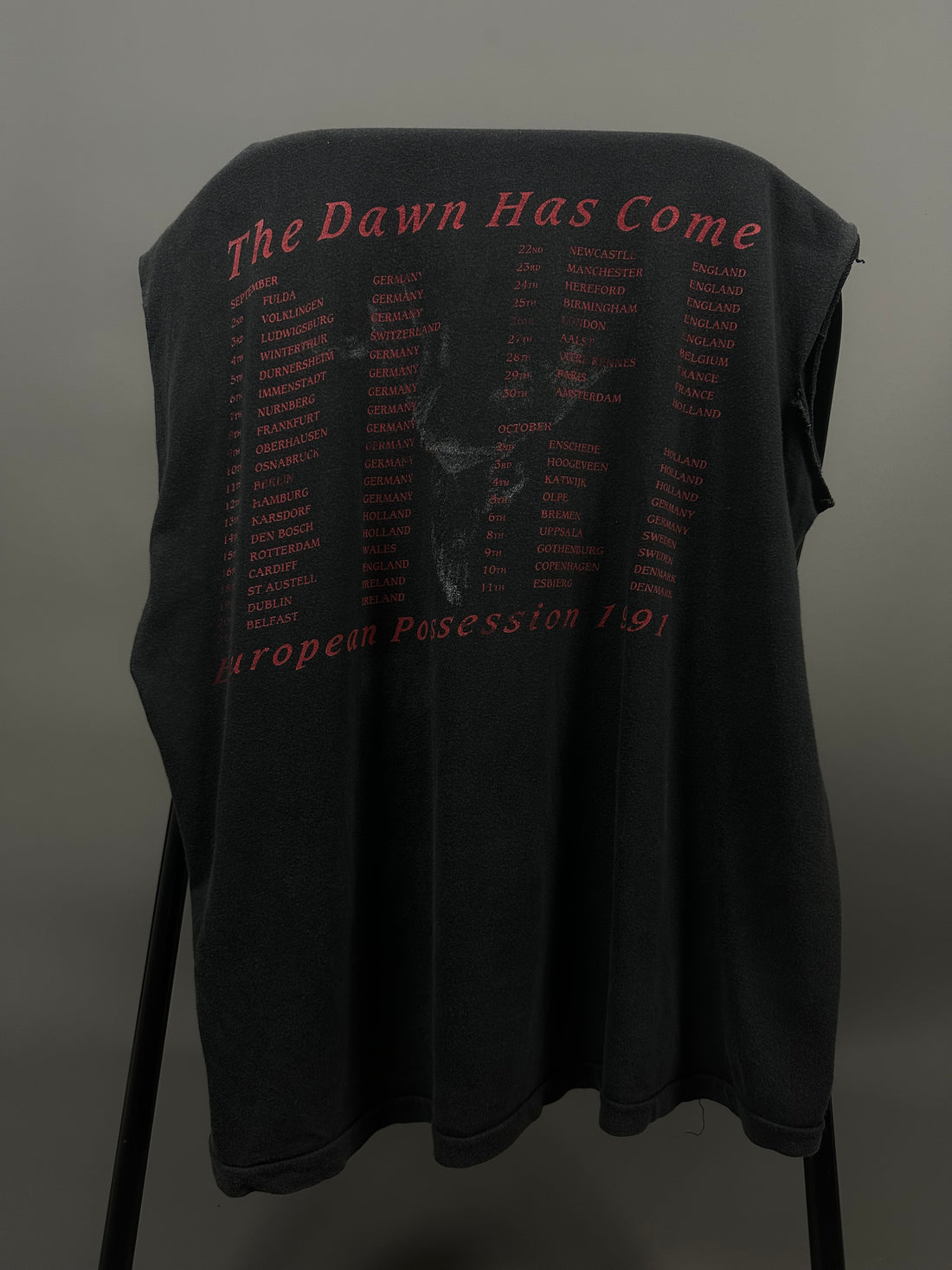 イモレーション 1991 ドーン・ハズ・カム ヴィンテージ Tシャツ タンクトップ