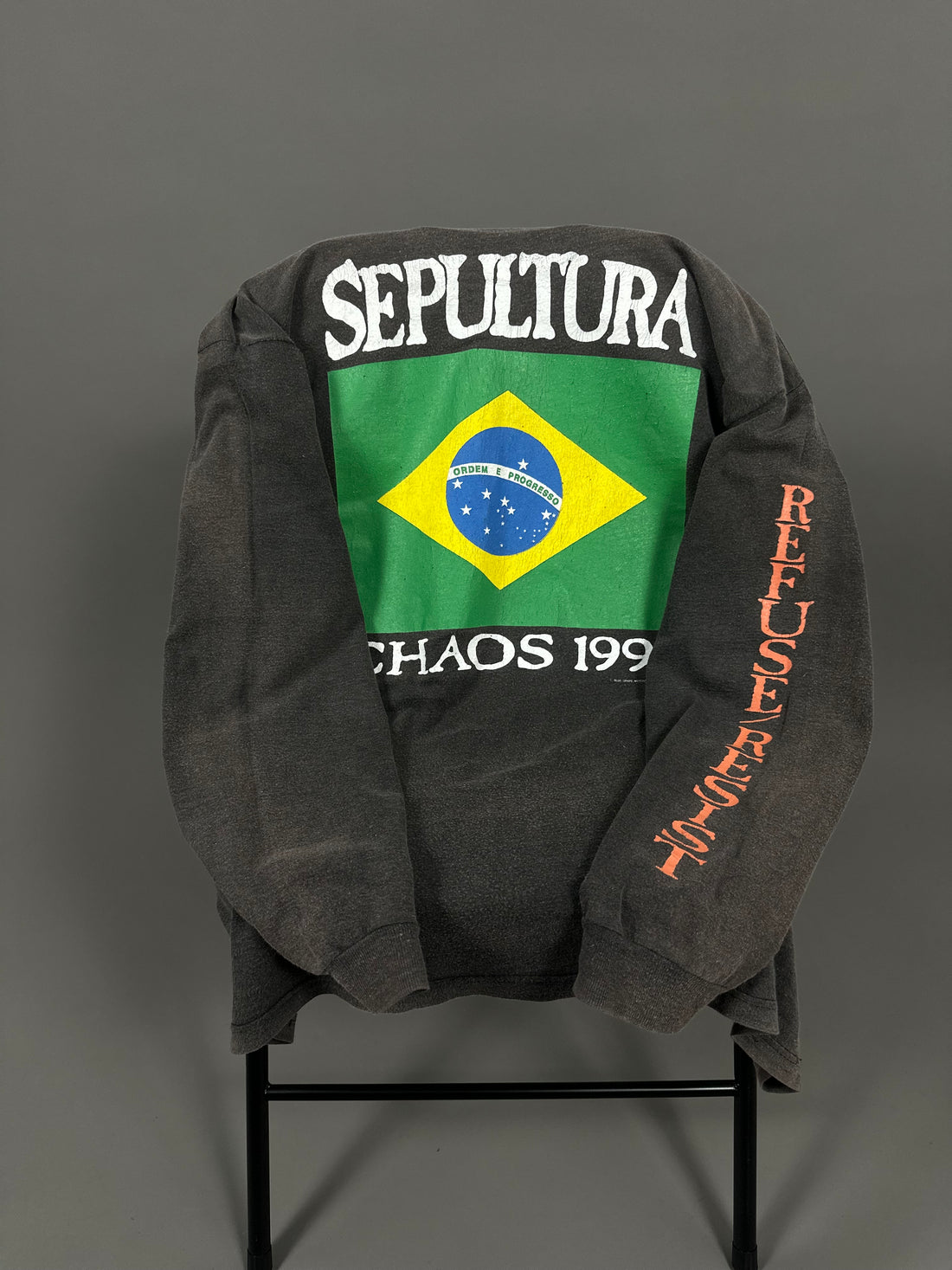 Vintage 1994 Sepultura Refuse/Resist Longsleeve