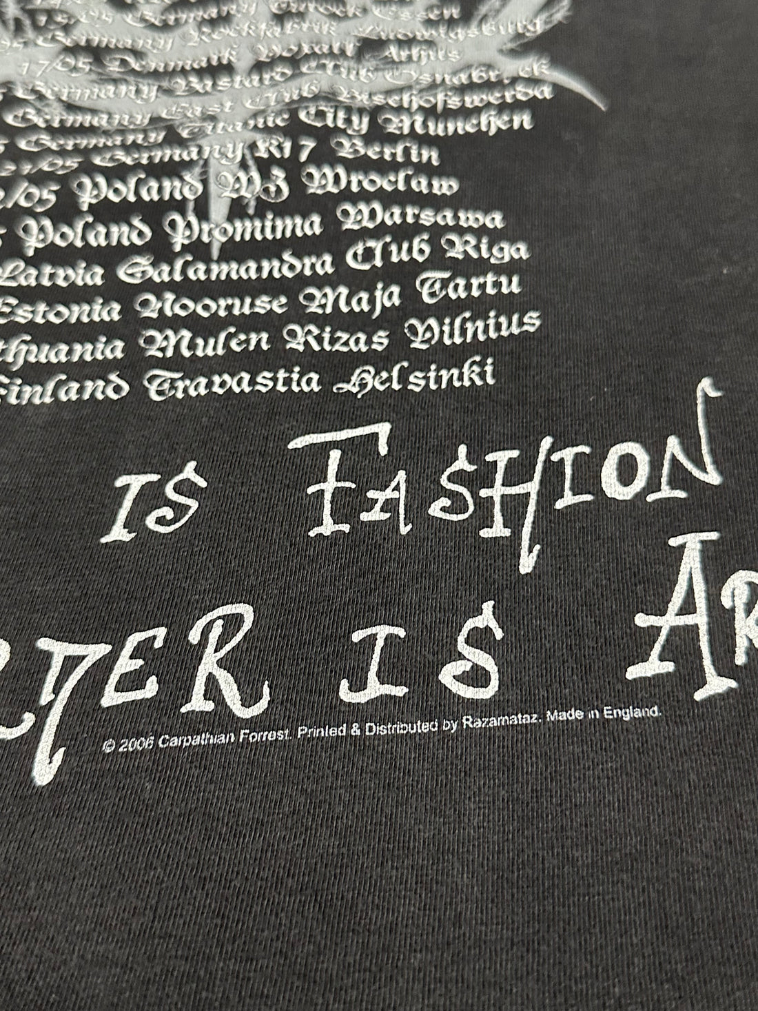 Vintage 2006 Carpathian Forest T-Shirt