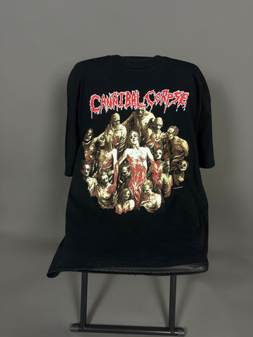 Vintage 1994 Cannibal Corpse Bleeding Easter Festivals T-Shirt