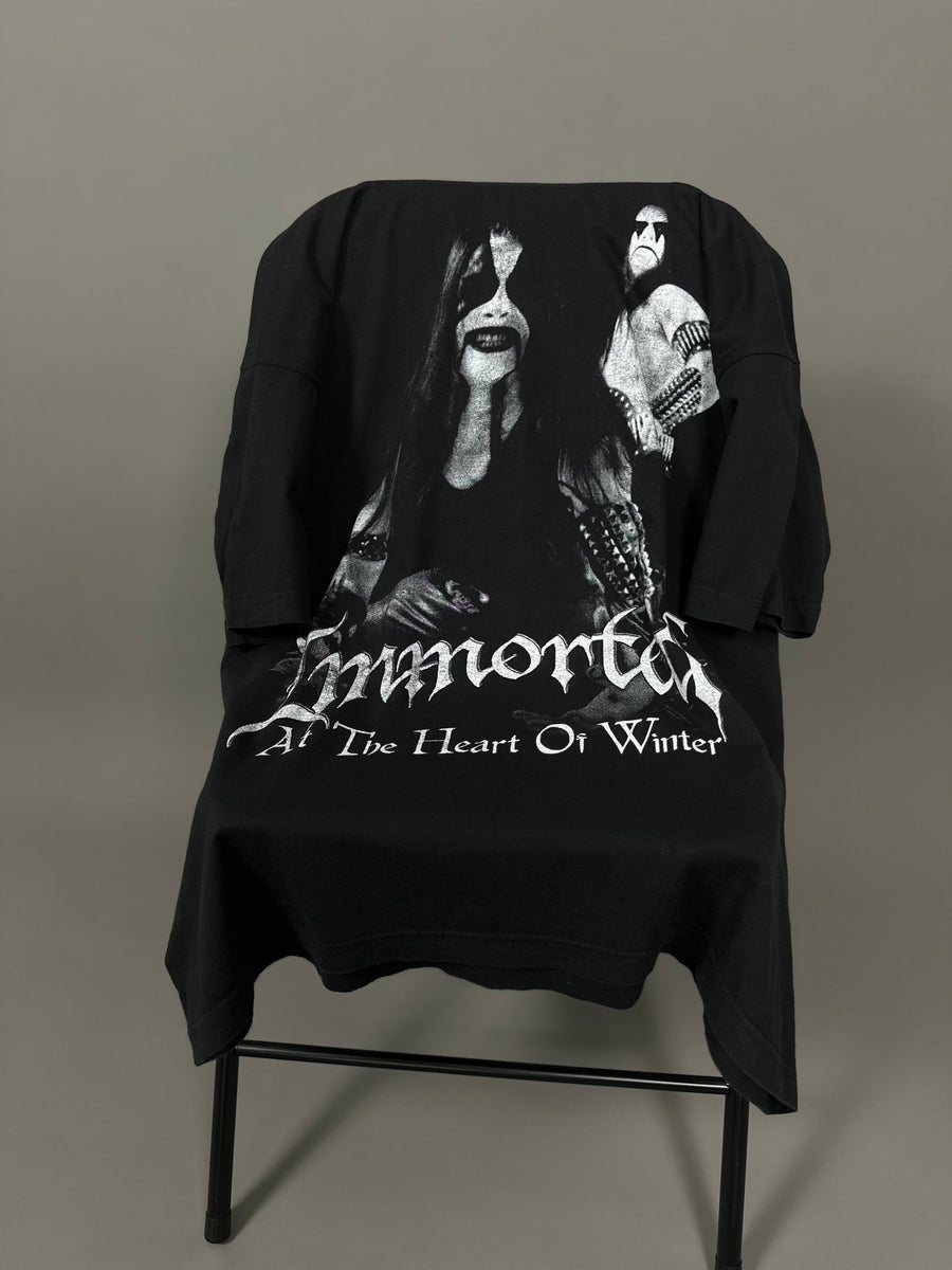 Vintage 1999 Immortal Heart Of Winter T-Shirt
