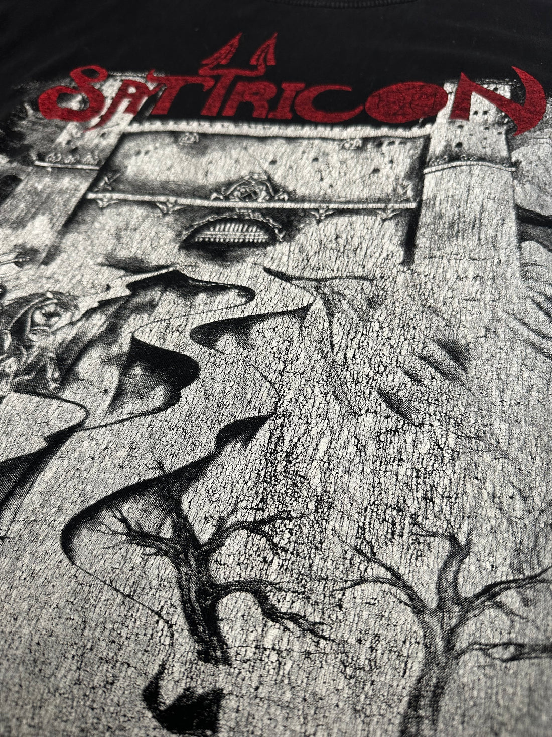 Vintage 1990s Satyricon Dark Medieval Times T-Shirt