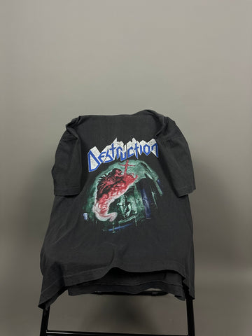 デストラクション 1990 クラックド・ブレイン ヴィンテージ Tシャツ