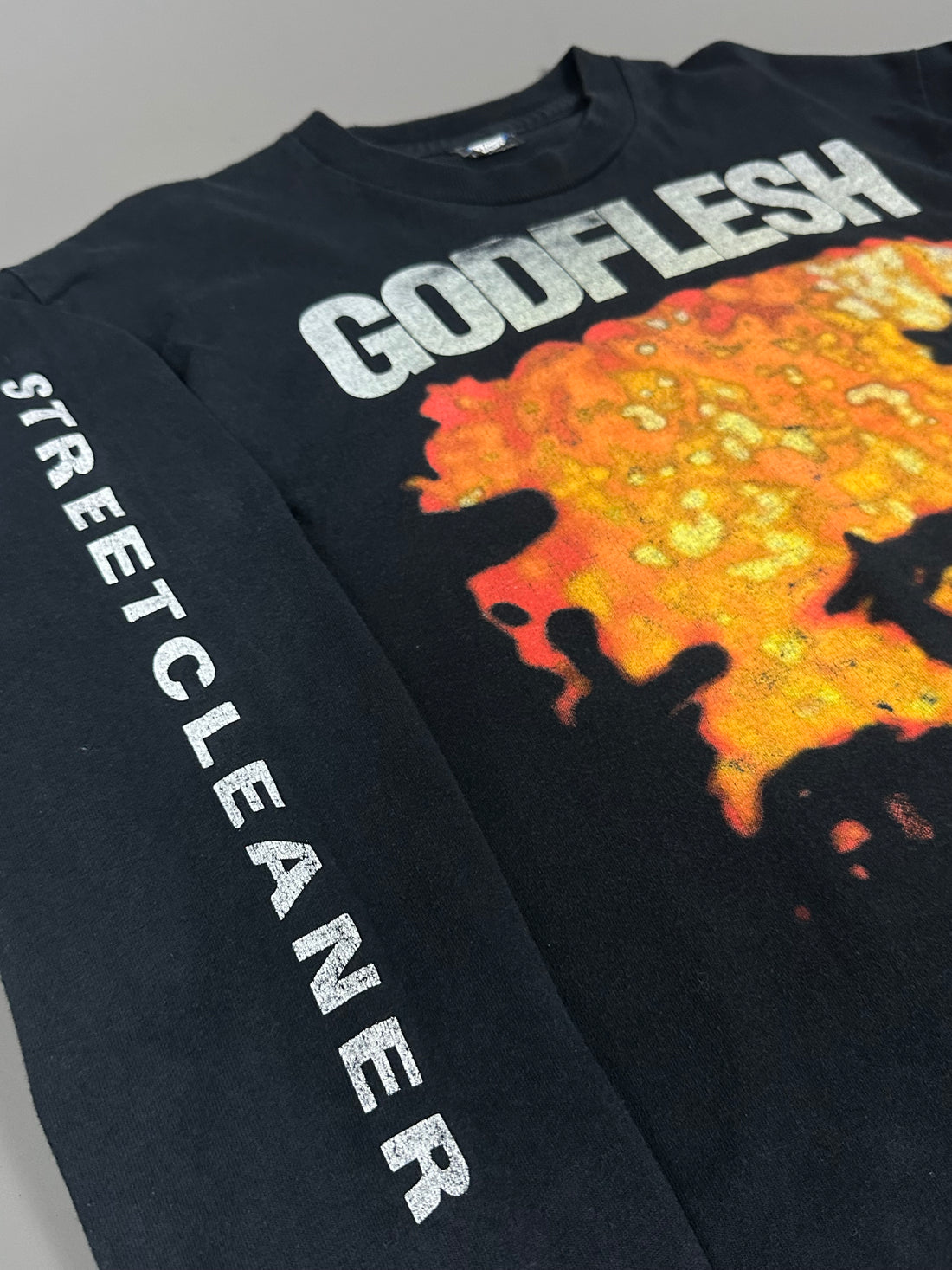 Vintage 1990 Godflesh Streetcleaner Longsleeve