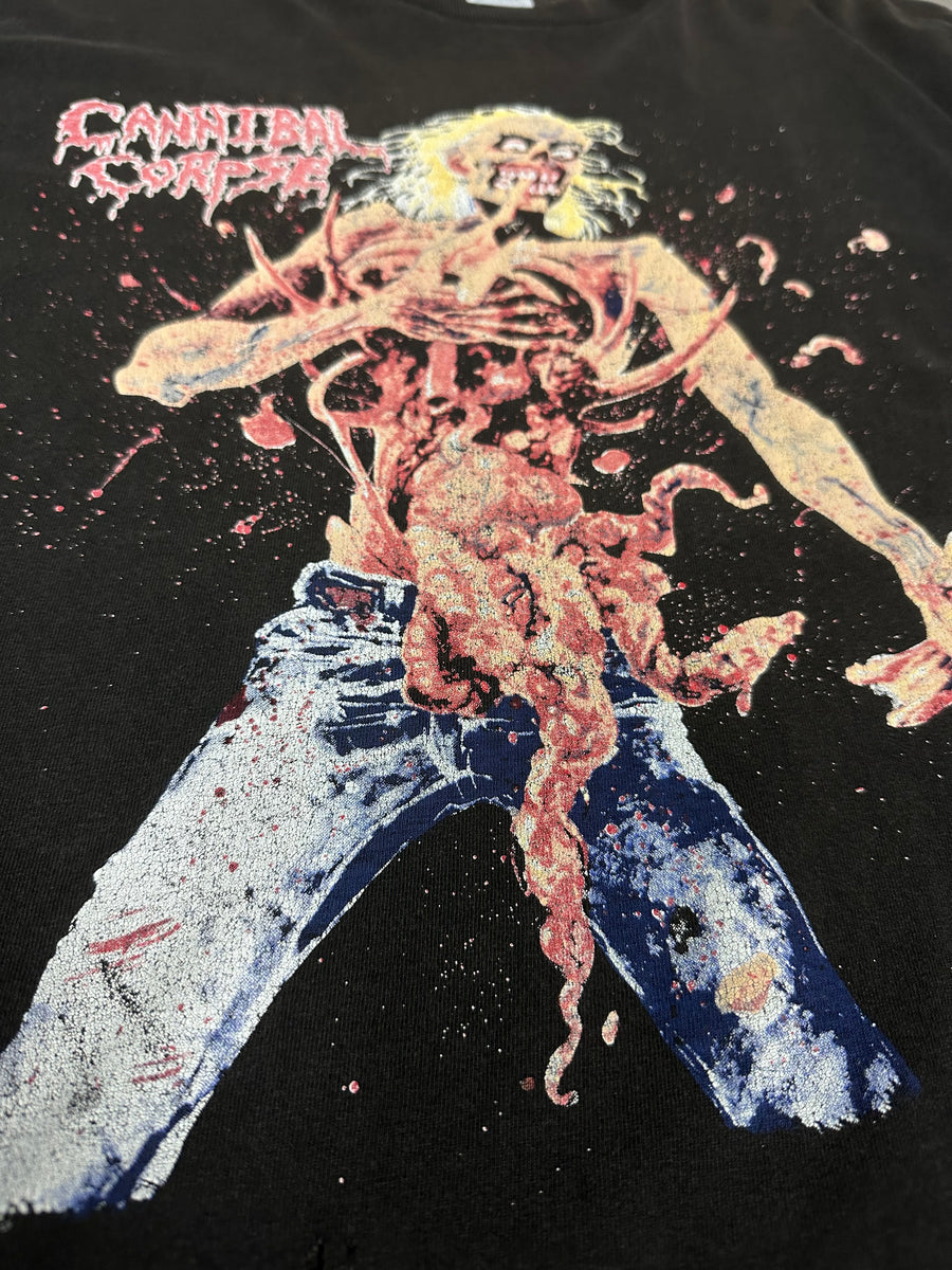 1997年ヴィンテージ カンニバル・コープス イートン バック・トゥ・ライフ Tシャツ