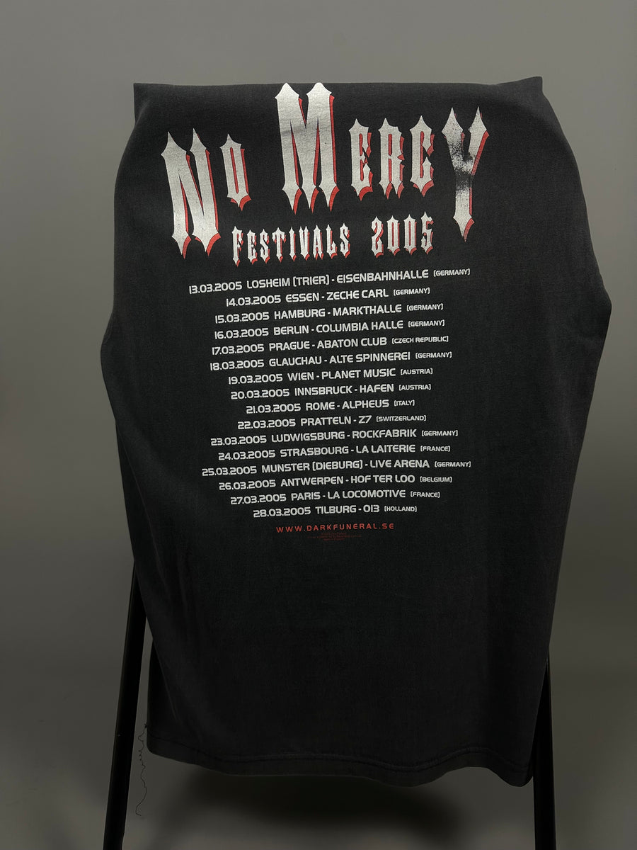 ダーク・フューネラル 2005 ノー・マーシー ブラックメタル Tシャツ