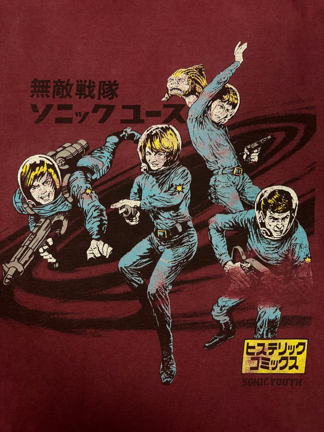 ソニック・ユース 1990 ヴィンテージ 日本ツアー Tシャツ
