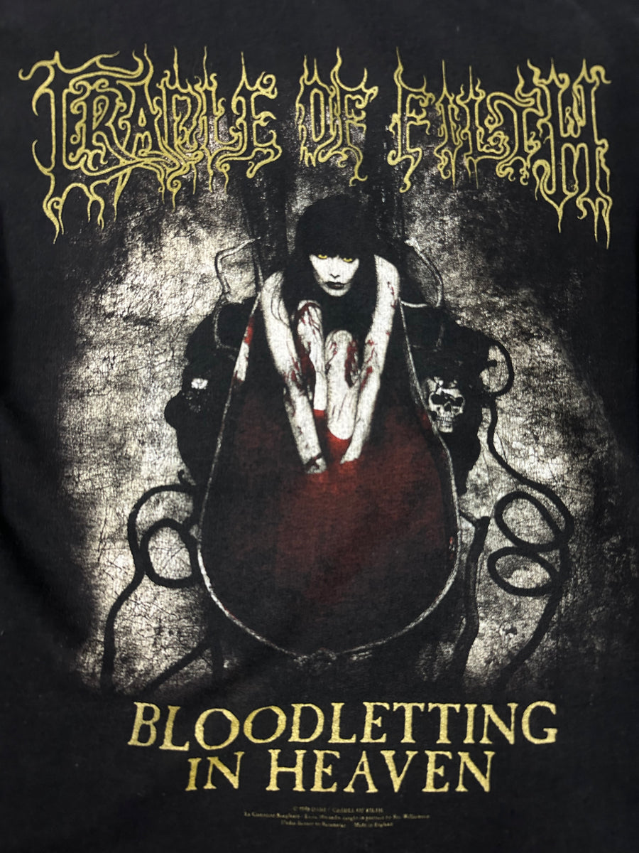 Vintage 1998 Cradle of Filth Bloodletting In Heaven Sweatshirt