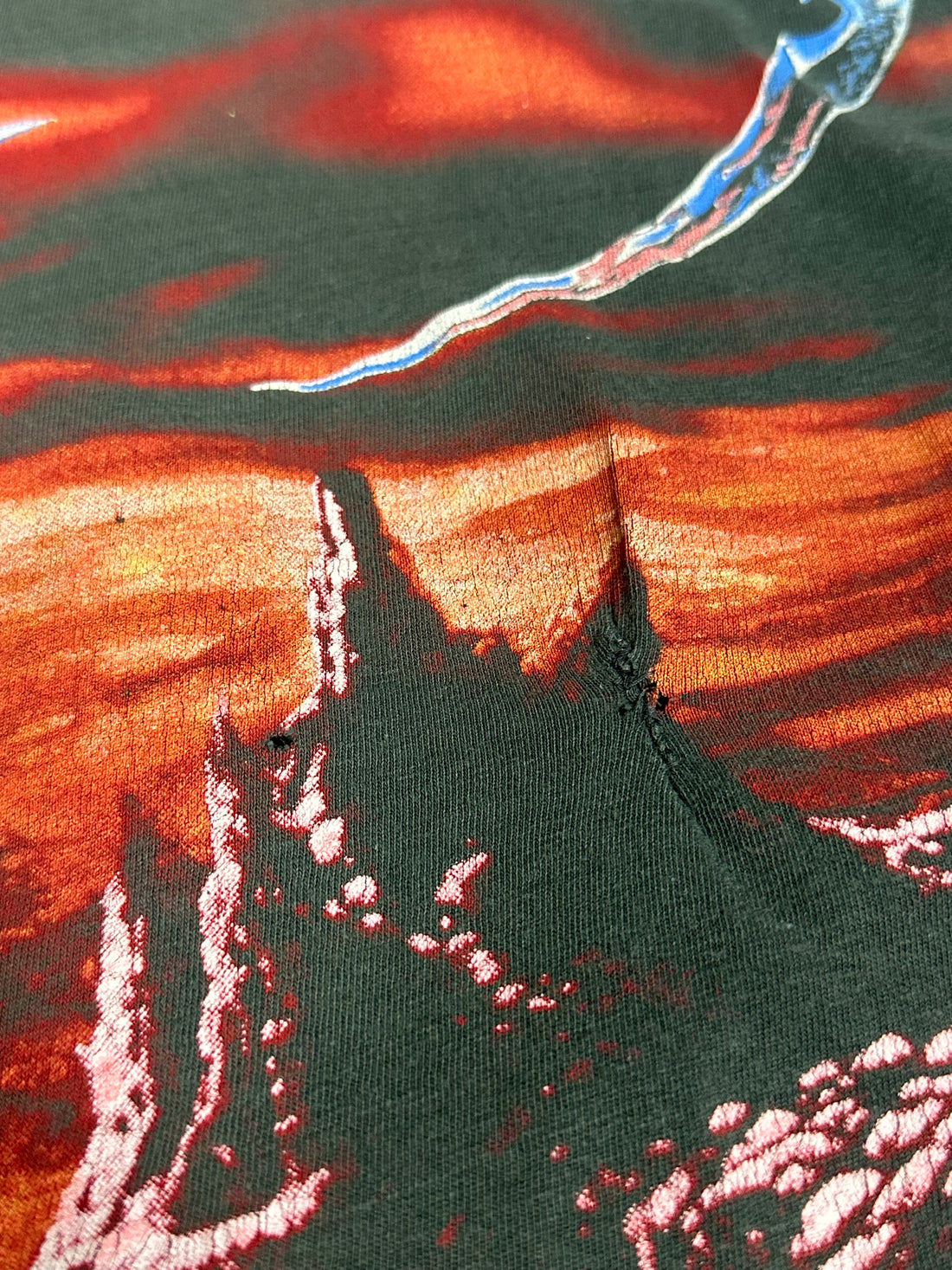 1993年ヴィンテージ 死亡記事 The End Complete Tシャツ（オールオーバープリント）