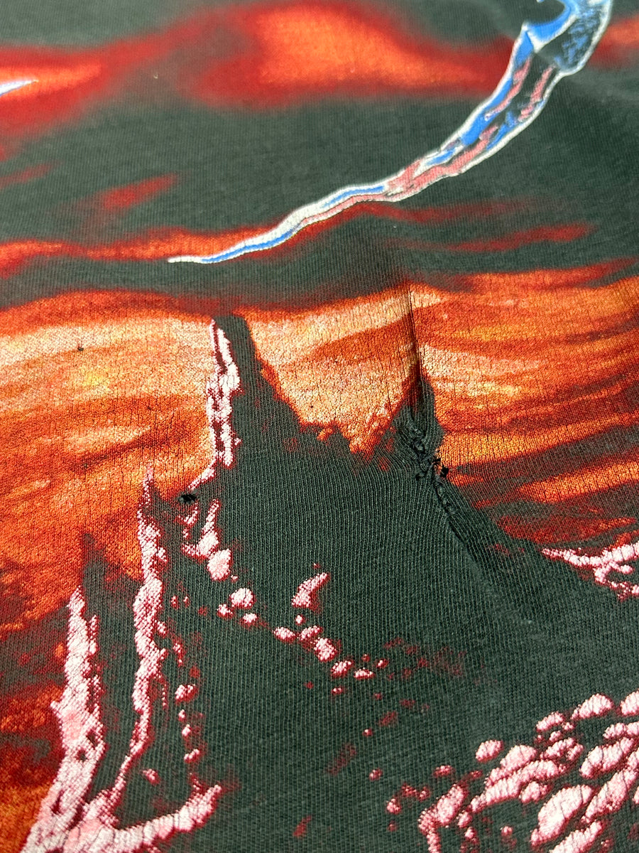 1993年ヴィンテージ 死亡記事 The End Complete Tシャツ（オールオーバープリント）