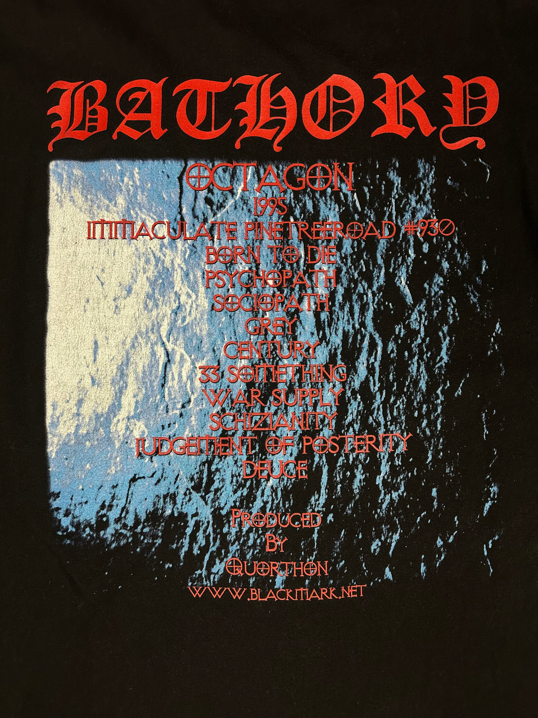 バソリー 2001 オクタゴン ヴィンテージ Tシャツ