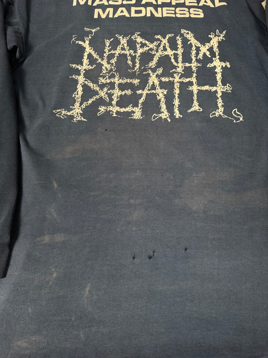 ヴィンテージ 1991 ナパーム・デス マス・アピール・マッドネス ロングスリーブ