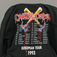 Vintage 1993 Cannibal Corpse Hammer Smashed Face T-Shirt