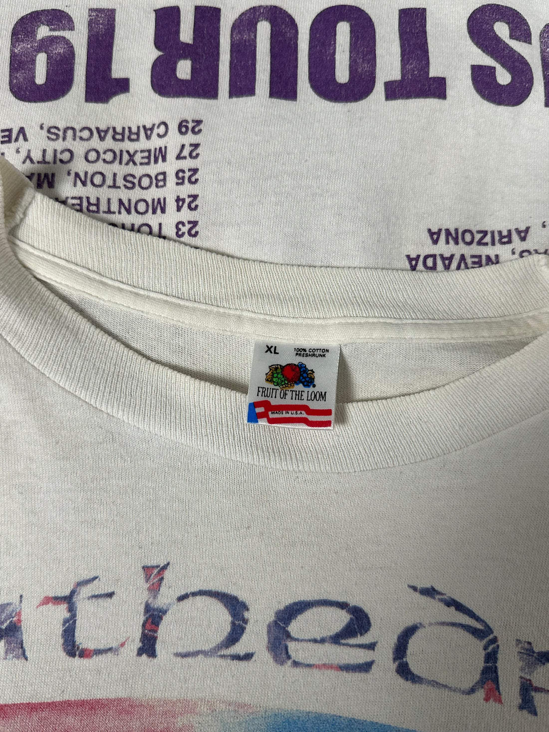 ヴィンテージ 1992 Cathedral US ツアー ロングスリーブ