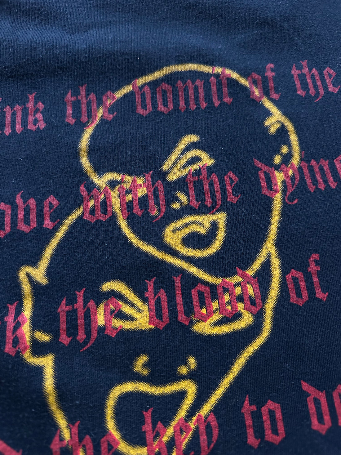 Vintage 1996 Venom Black Metal T-Shirt