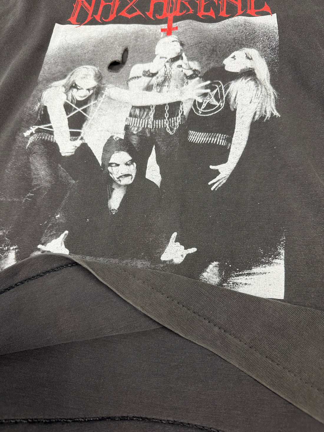1993年ヴィンテージ 串刺しナザレ人磔刑ノースリーブTシャツ
