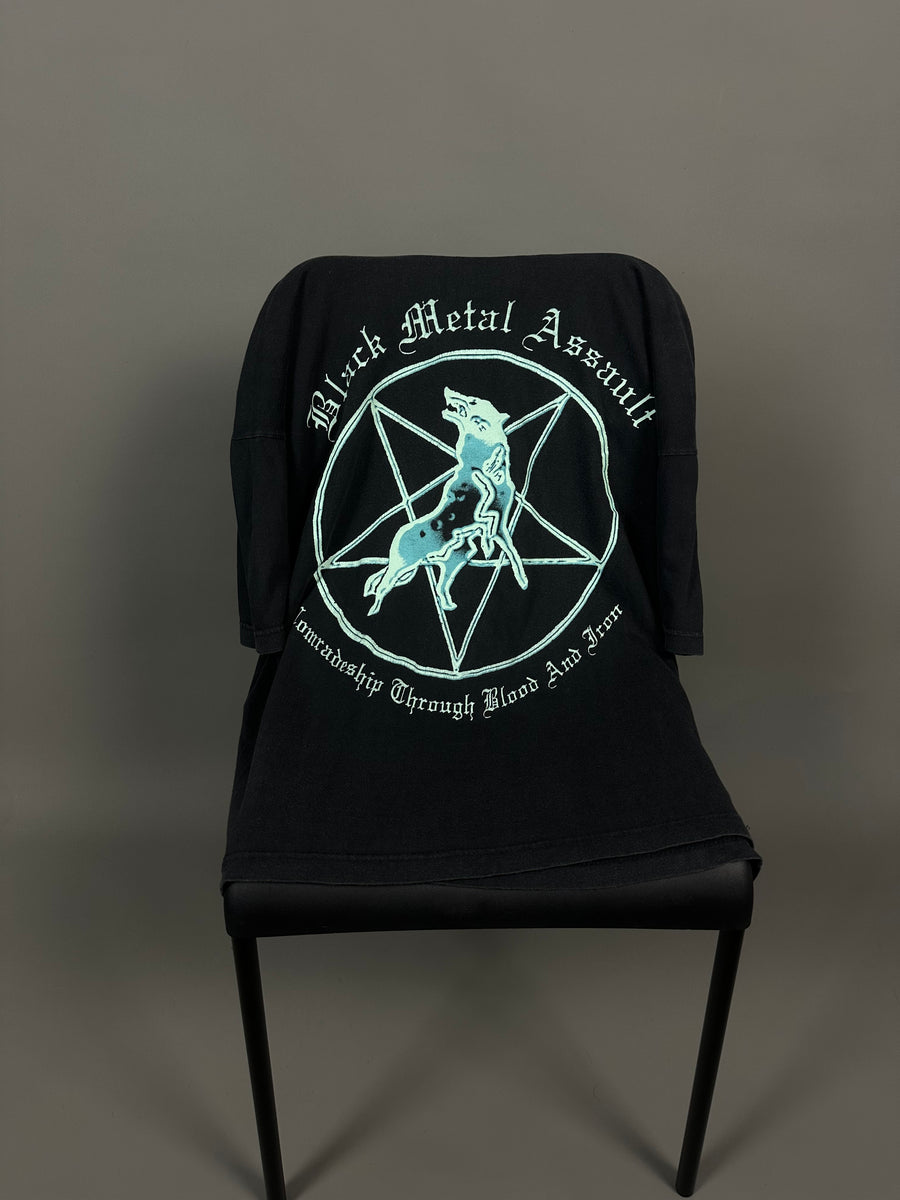 1998年製ヴィンテージ マルドゥック ブラックメタルアサルト Tシャツ