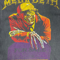 メガデス 1987 ピース・セルズ ヴィンテージ Tシャツ