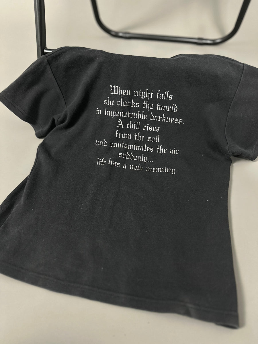 Vintage 2002 Burzum When Night Falls Girlie T-Shirt