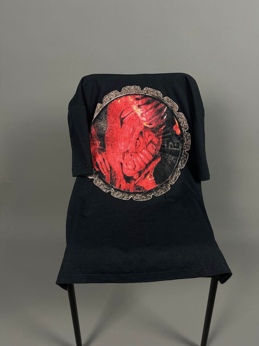 1990年代のヴィンテージ カンニバル・コープス スケルトン Tシャツ