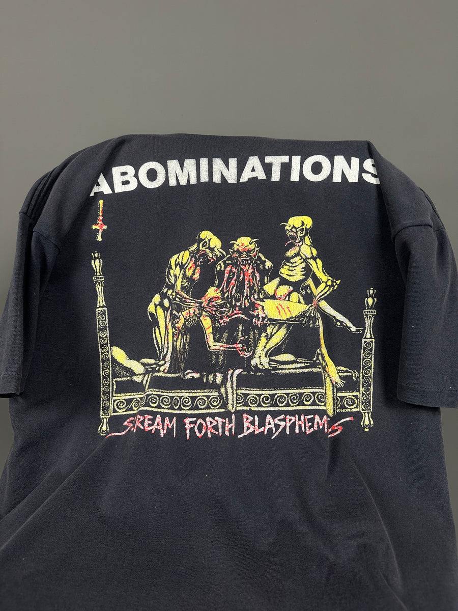 1991年ヴィンテージ モービッド・エンジェル アボミネーションズ Tシャツ