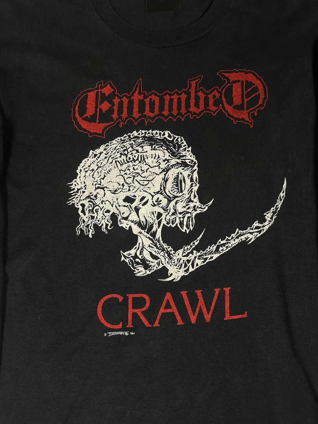 ヴィンテージ 1991 エントゥームド クロール ロングスリーブ