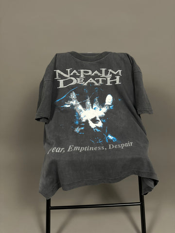 Vintage 1994 Napalm Death Fear Emptiness T-Shirt