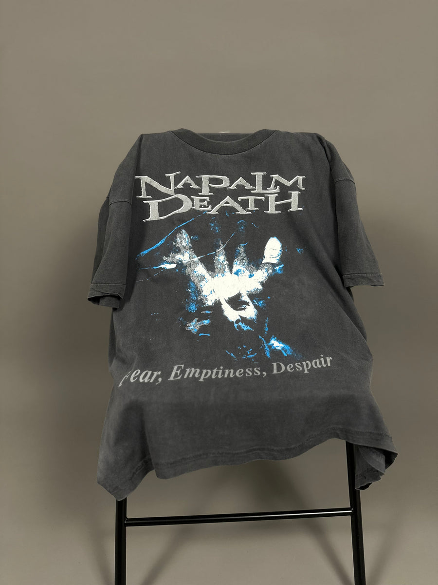 Vintage 1994 Napalm Death Fear Emptiness T-Shirt