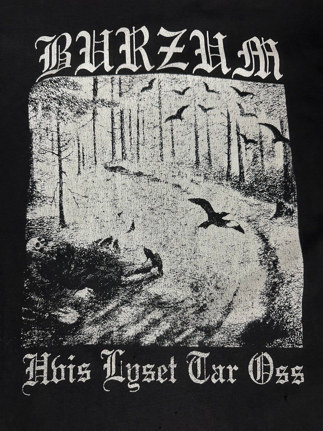 Vintage 1994 Burzum Hvis Lyset Tar Oss Longsleeve