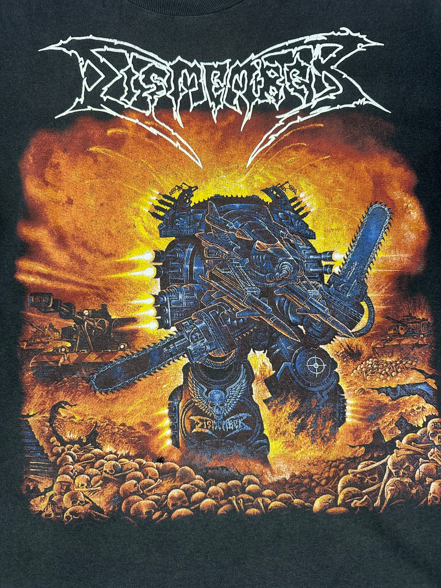 1995年製ヴィンテージ「ディスメンバー・マッシブ・キリング・キャパシティ」Tシャツ