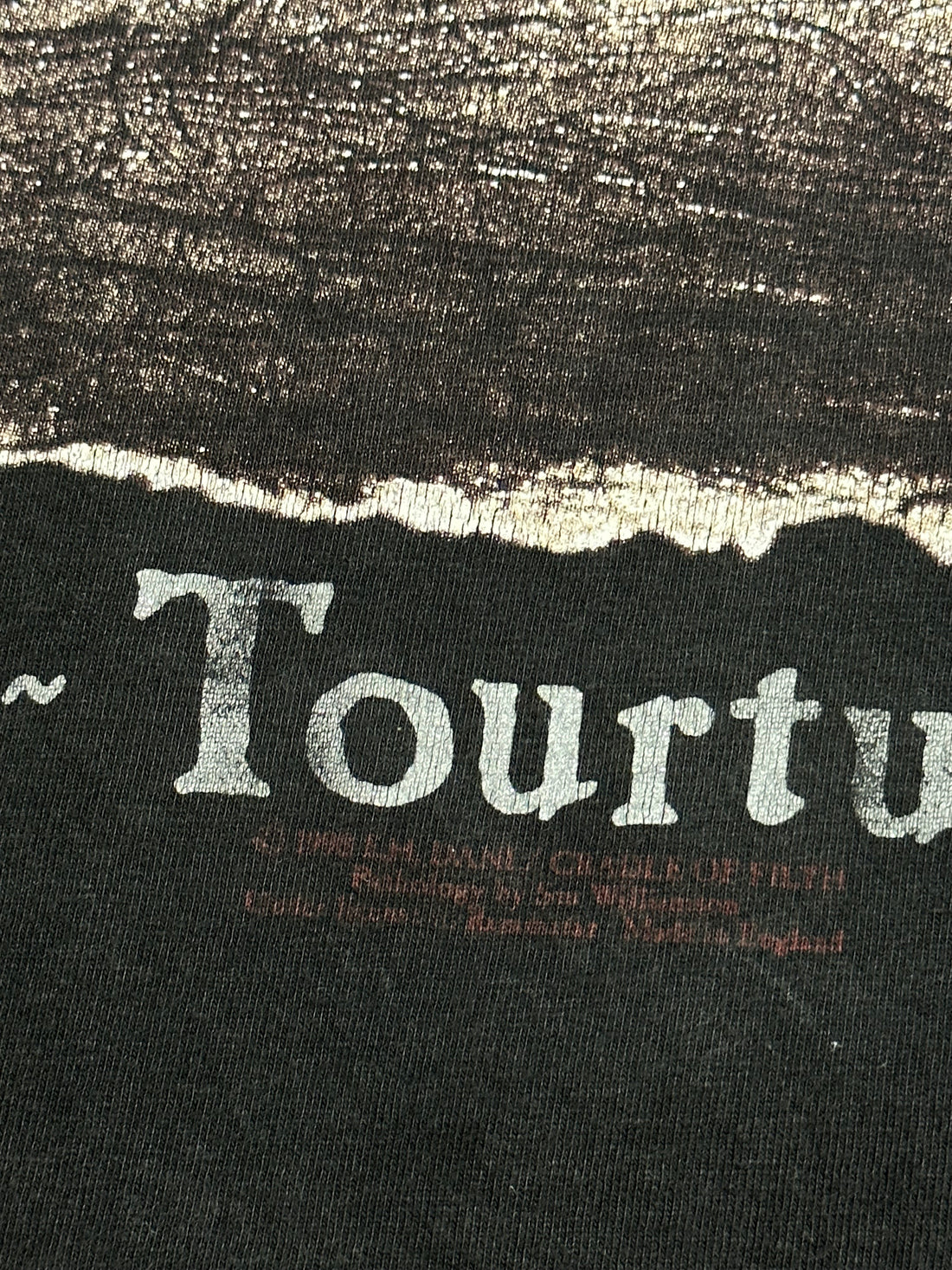 クレイドル・オブ・フィルス 1998 トーツーリング ヴィンテージ Tシャツ