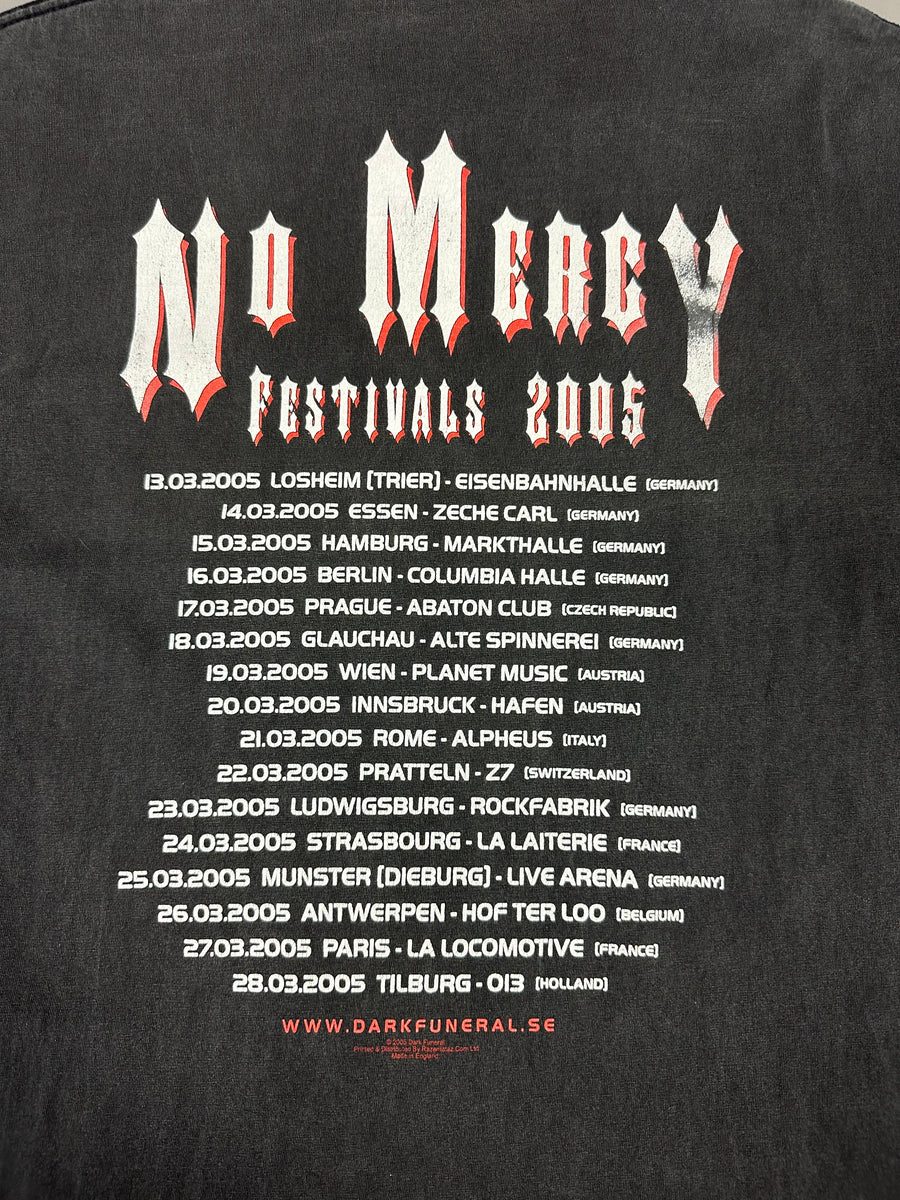 ダーク・フューネラル 2005 ノー・マーシー ブラックメタル Tシャツ