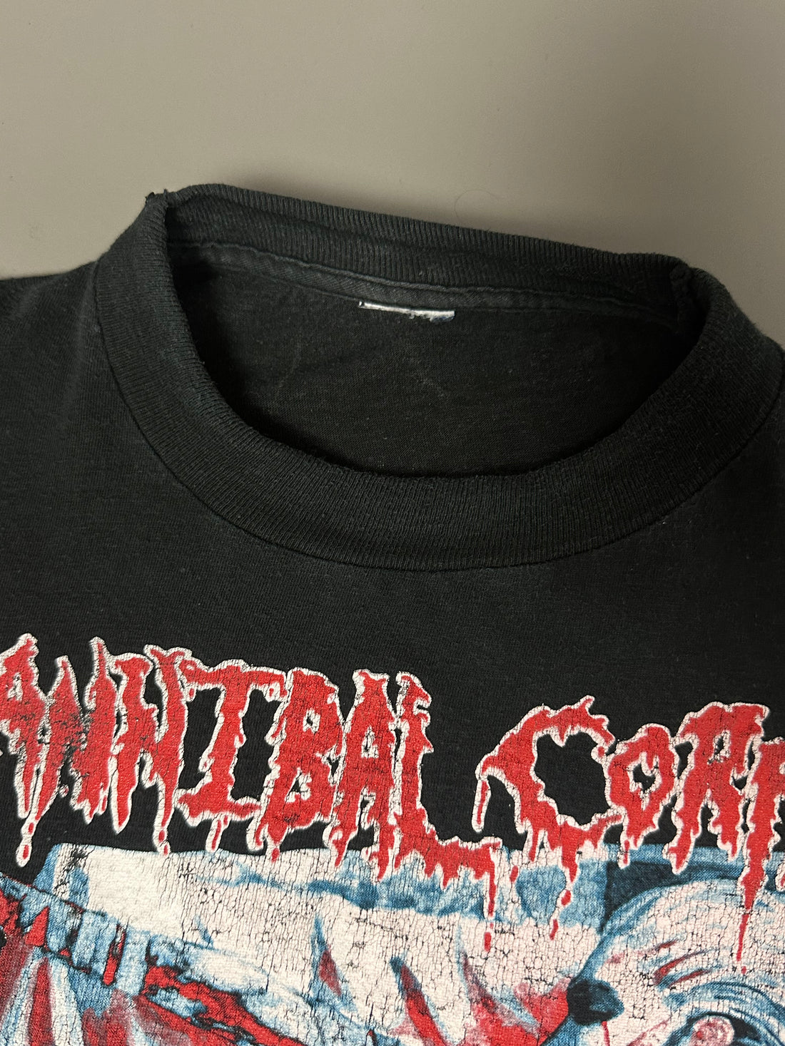 Vintage 1993 Cannibal Corpse Easter Festivals T-Shirt