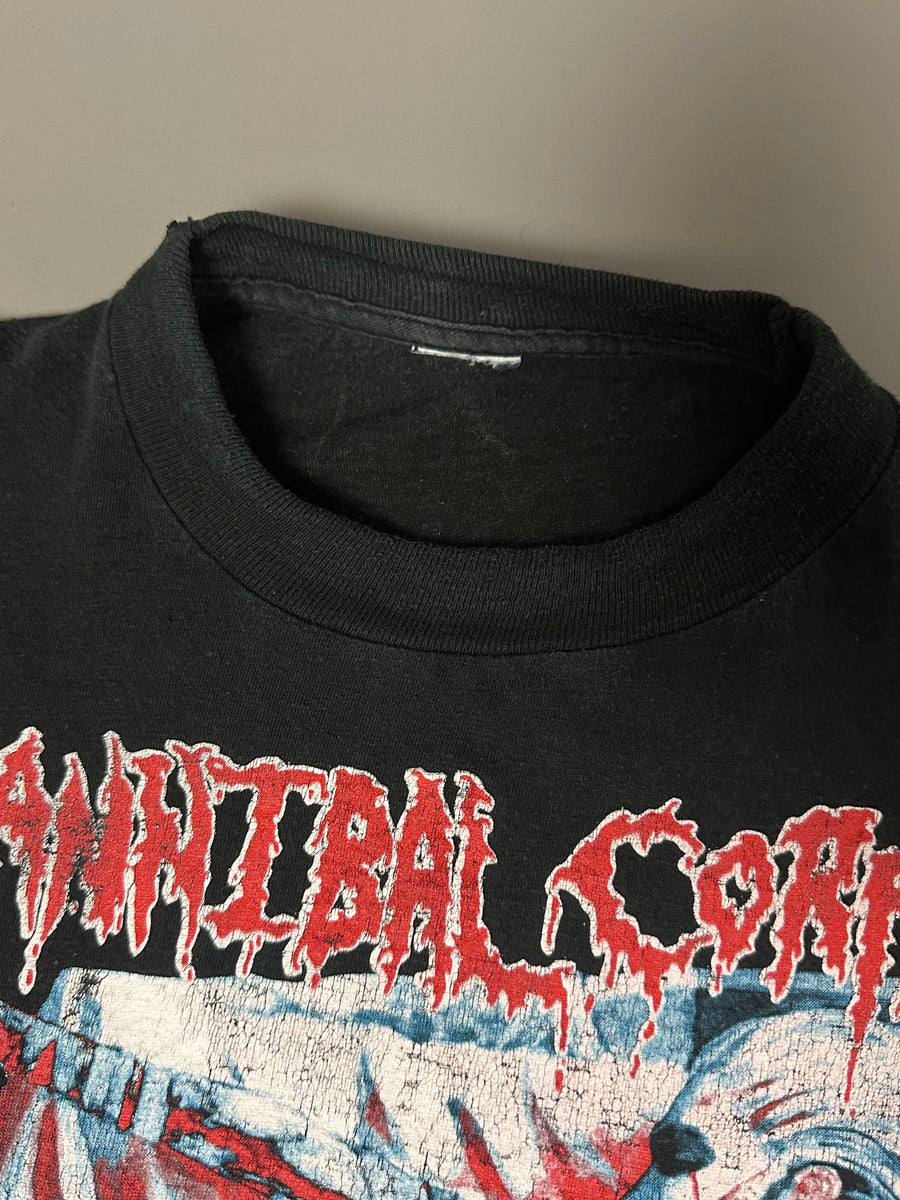 Vintage 1993 Cannibal Corpse Easter Festivals T-Shirt