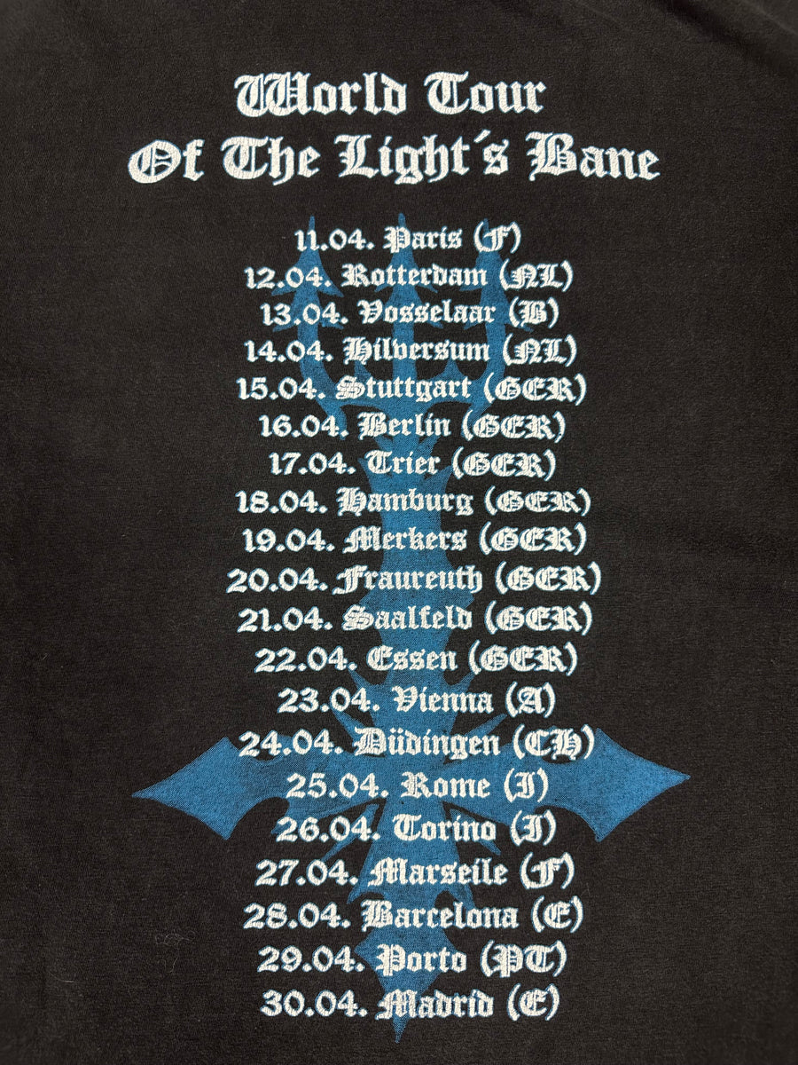 Vintage 1995 Dissection World Tour Light's Bane T-Shirt