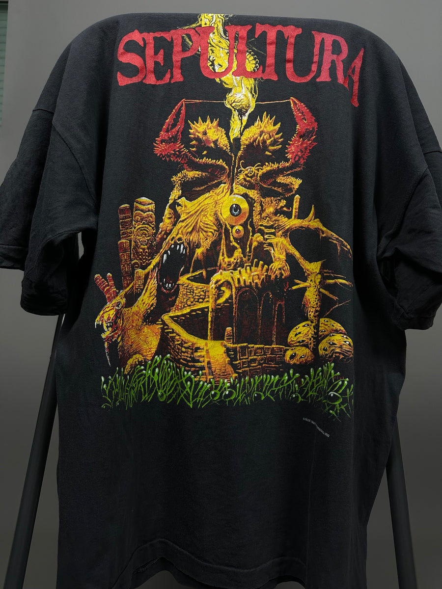 ヴィンテージ セパルトゥラ 1992 サード・ワールド・ポッセ Tシャツ
