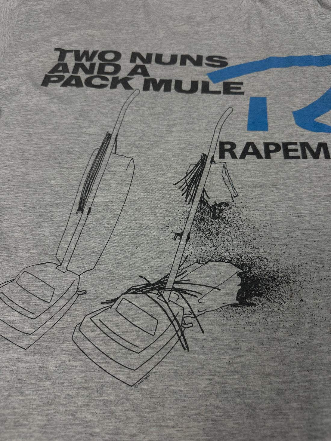 レイプマン 1988 トゥー・ナンズ・アンド・ア・パック・ミュール ヴィンテージ Tシャツ