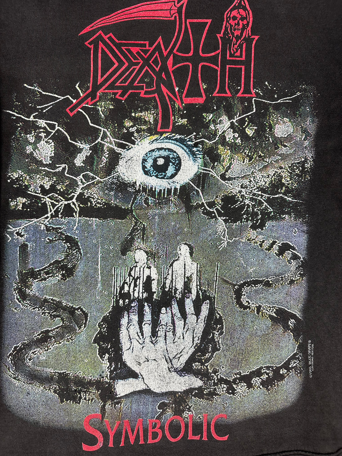 ヴィンテージ 1995 Death Symbolic Tour ロングスリーブ