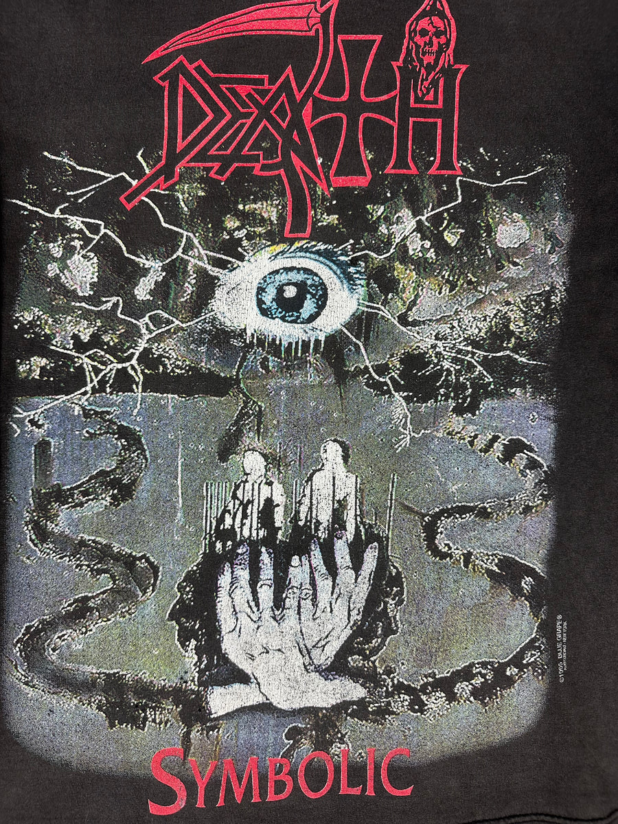 ヴィンテージ 1995 Death Symbolic Tour ロングスリーブ