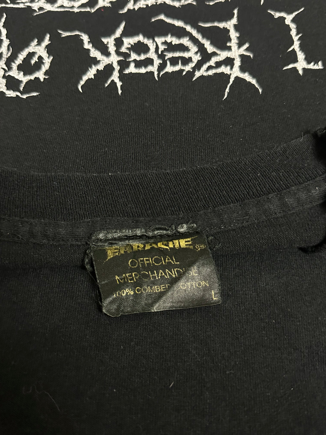 ヴィンテージ 1990 カーカス シンフォニーズ・オブ・シックネス ロングスリーブ