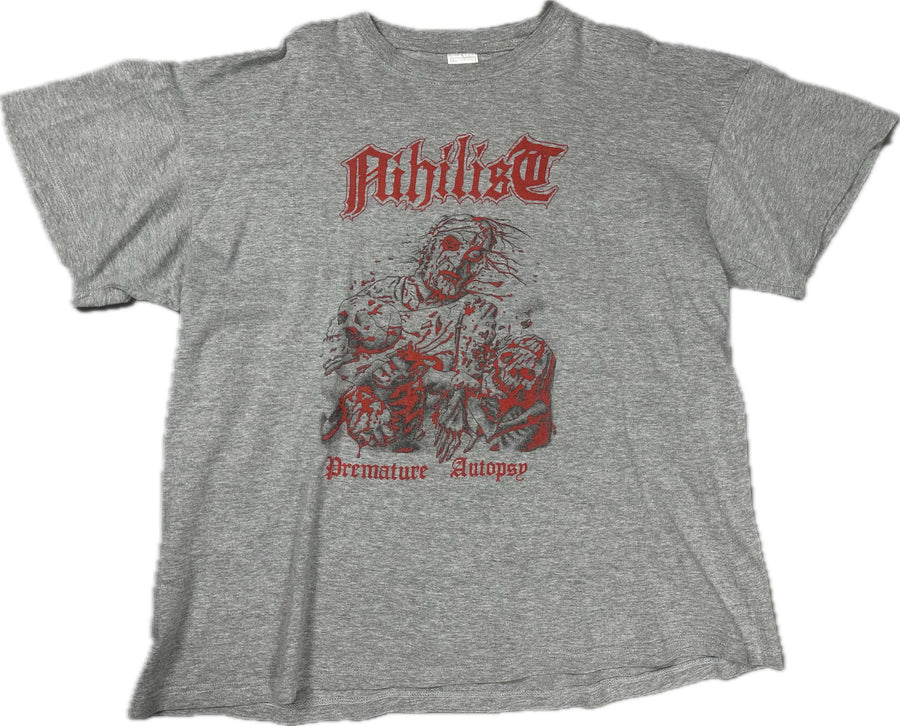 2000年代のヴィンテージ ニヒリスト デスメタル Tシャツ