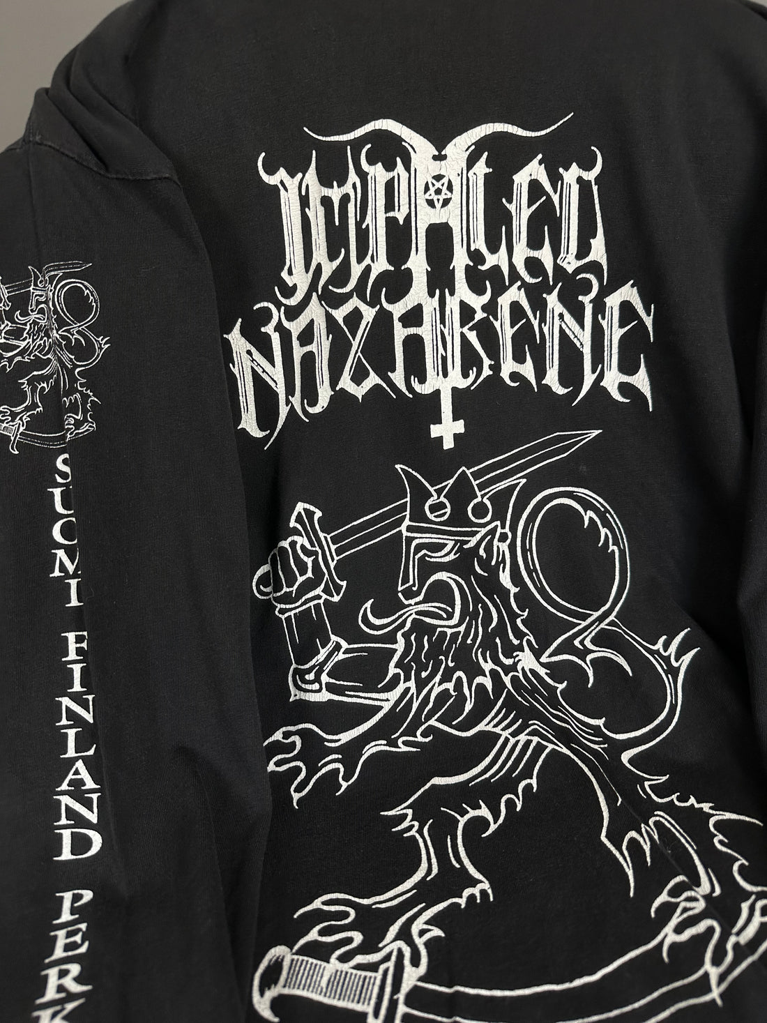 Vintage 1994 Impaled Nazarene LFD Longsleeve