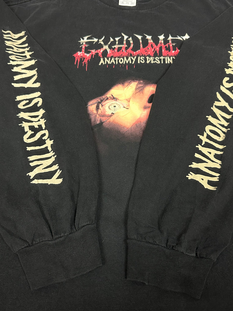 Vintage 2003 Exhumed Anatomy Is Destiny Longsleeve