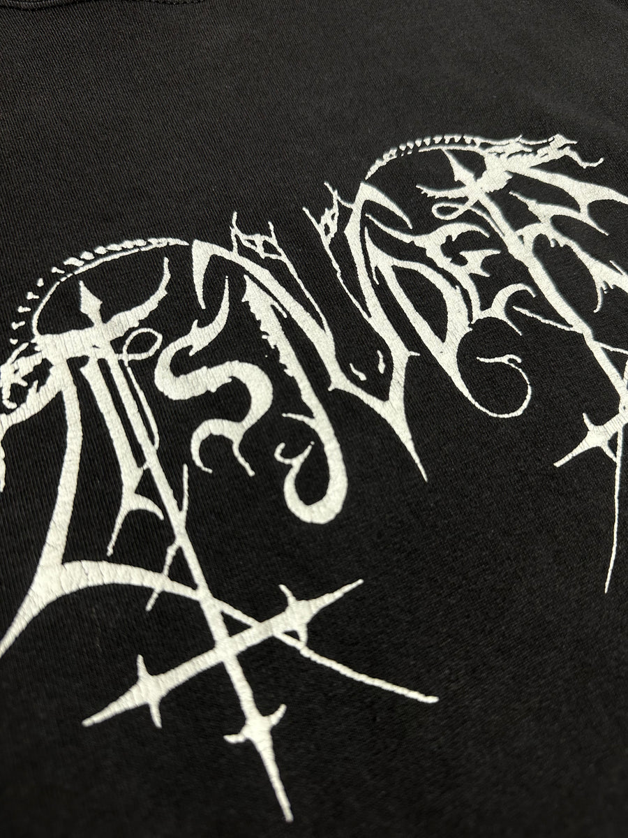 1990年代のヴィンテージTsjuderブラックメタルTシャツ