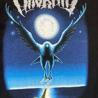 ヴィンテージ 1994 アモルフィス ブラック ウィンター デイ Tシャツ