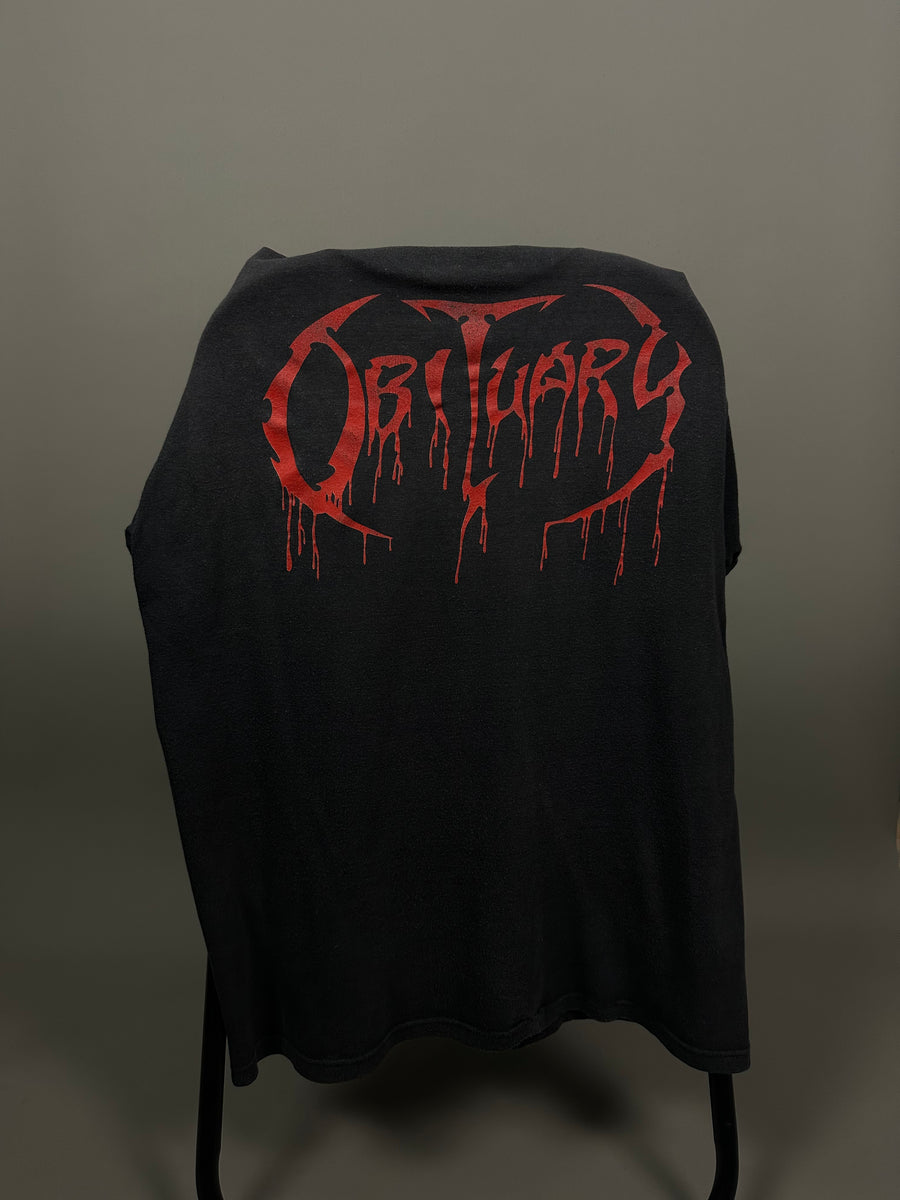 1991年 死亡記事 パイル・オブ・スカルズ ヴィンテージTシャツ