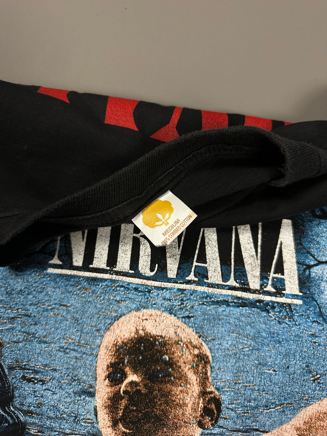 ニルヴァーナ 1995 イン・ユーテロ / ネヴァーマインド ヴィンテージ Tシャツ